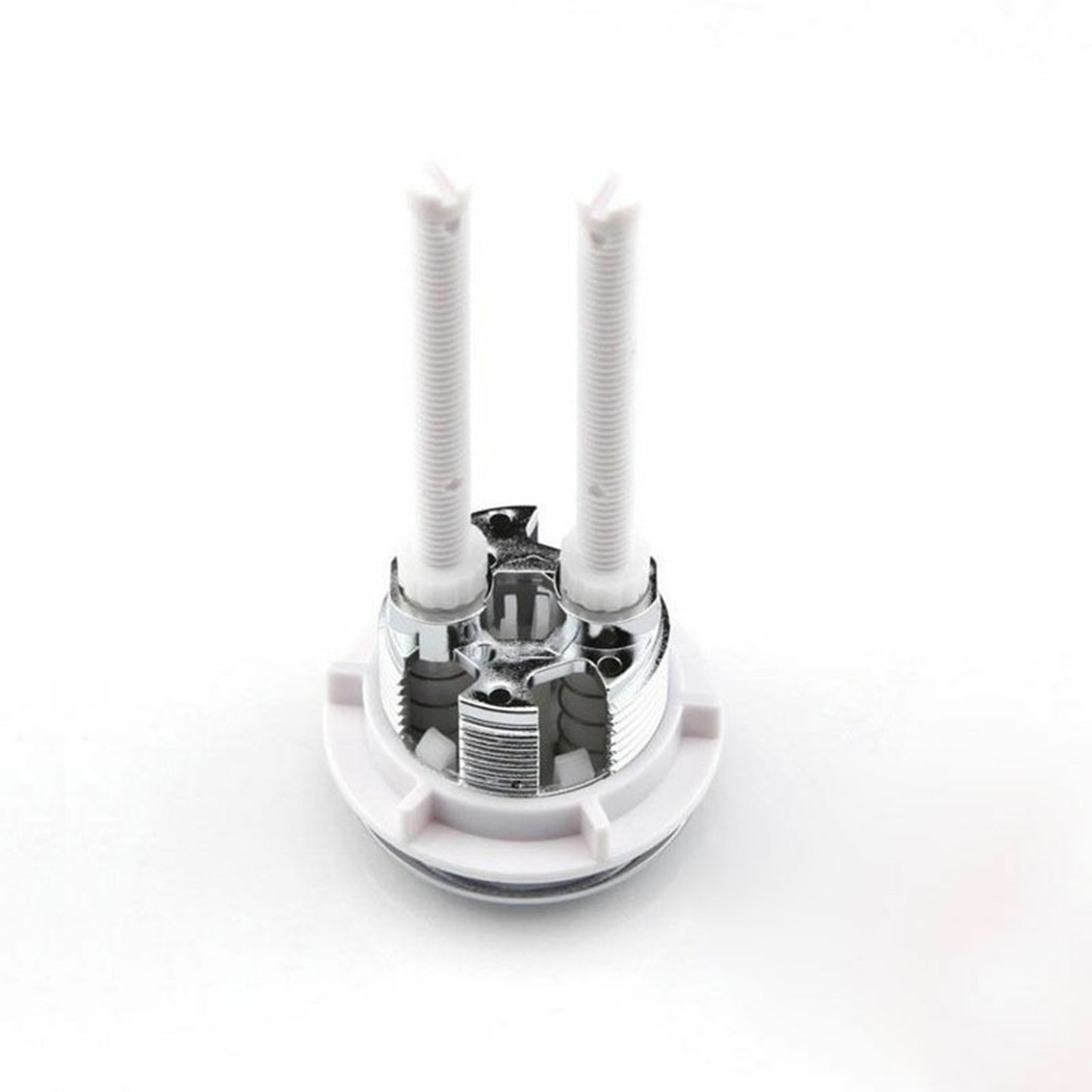 Toilet Flush Valve - ハンドルトイレ押しボタンデュアルフラッシュトイレ水タンクボタンラウンドバルブプッシュボタン節水用水槽 38 ミリメートルホームツール