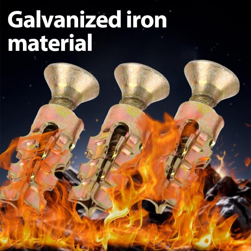 6x14mm ドアヒンジネジ補修用ネジ 短い拡張壁アンカー  - Drywall Anchor Screw のレビューと価格