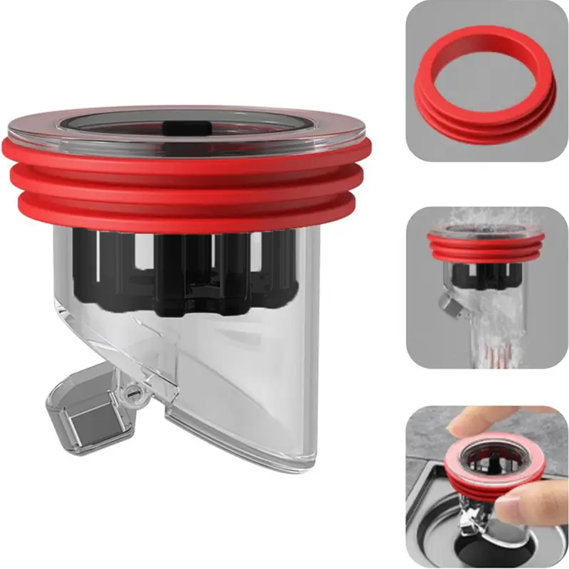 防臭床排水バルブ下水道コア逆流防止シャワープラグキッチンバス - Toilet Flush Valve のレビューと価格