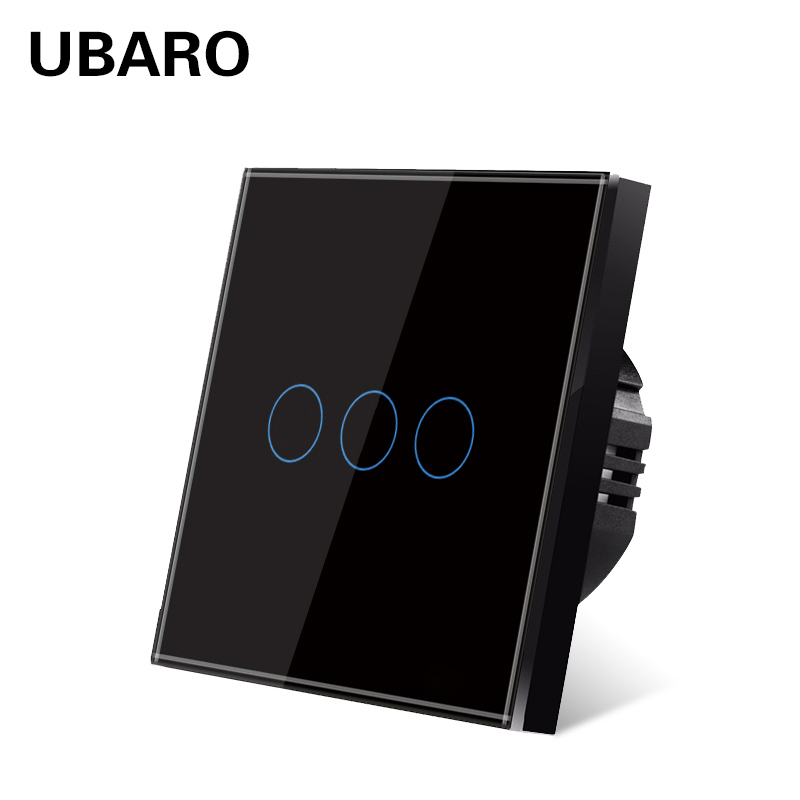 UBARO EU 標準 3 ギャング壁タッチスイッチ 220 - Home Improvement Years のレビューと価格