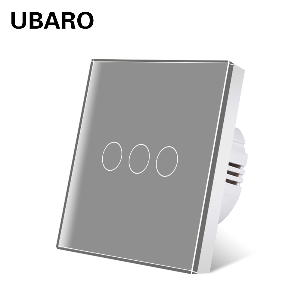 UBARO EU 標準 3 ギャング壁タッチスイッチ 220 - Home Improvement Years のレビューと価格