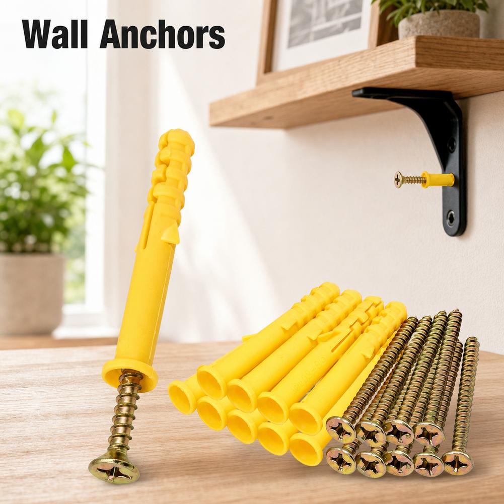 10/30 個 M6 M8 ヘビーデューティ乾式壁アンカーネ - Drywall Anchor Screw のレビューと価格