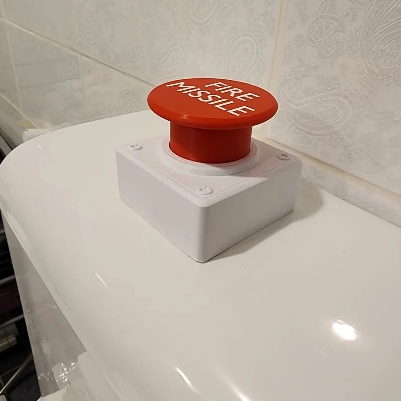 トイレの洗浄ボタン用カバー1個。穴あけ不要で、浴室やトイレの - Toilet Flush Valve のレビューと価格