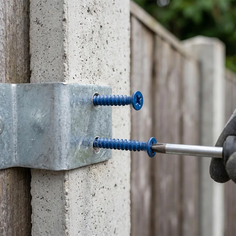 コンクリートネジ、青色の平頭ネジ、高低ネジ、尖頭皿頭ネジ、レ - Drywall Anchor Screw のレビューと価格