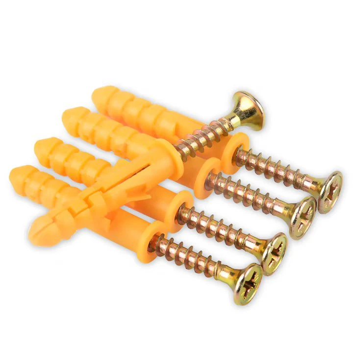 プラスチックチューブ拡張壁アンカープラグネジセットファスナー - Drywall Anchor Screw のレビューと価格