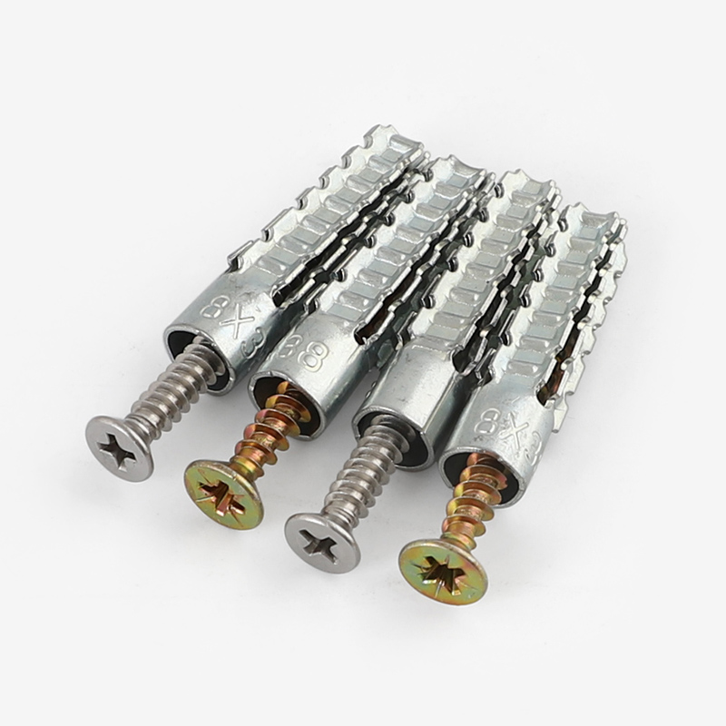 10-100セット金属製拡張プラグ、セルフタッピングネジキッ - Drywall Anchor Screw のレビューと価格