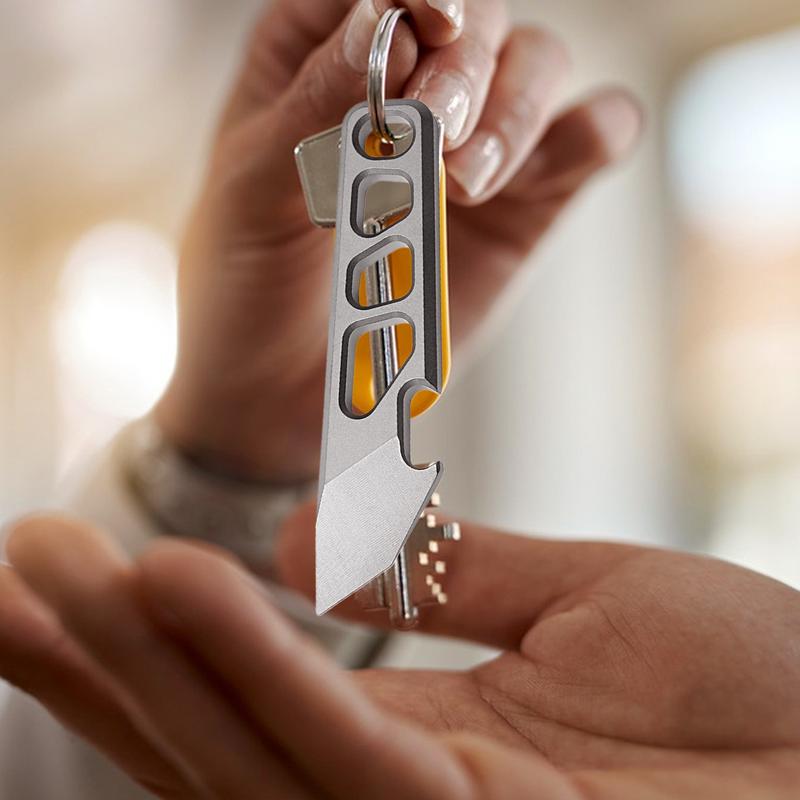 ポケットてこバー缶切りキーホルダーチタン合金軽量速達ツール毎 - Home Improvement Express のレビューと価格